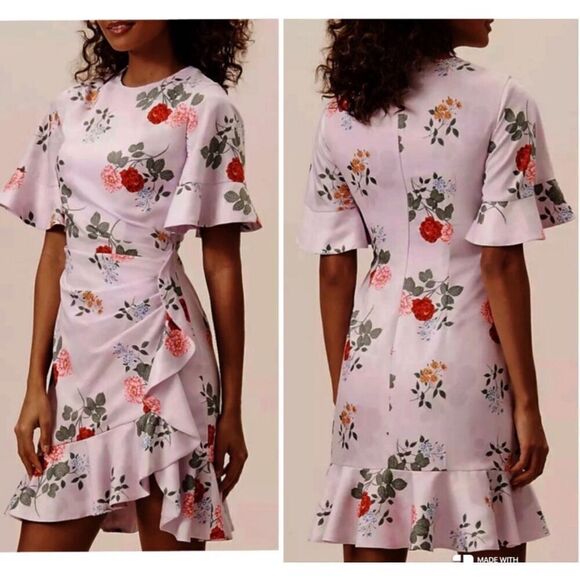 Keepsake The Label Keepsake Pretty One Mini Dress In Lilac Floral Small - Picture 7 of 8
